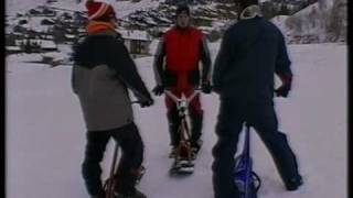 LECON INITIATION AU SNOWSCOOT PARTIE 1 [upl. by Gavrila]