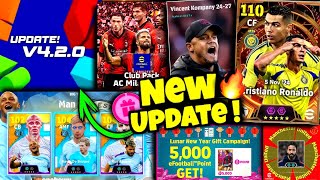 eFootball™ 2025 v420 Release Date New Premium Club Packs New Stadium Official Updates [upl. by Savadove241]