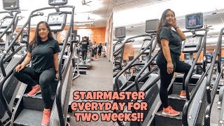 I Did The StairMaster Everyday For TWO Weeks  Before and After Results [upl. by Mccreery]