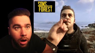 LoadedWombat Reacts to Sons of the Forest First Look [upl. by Alusru]