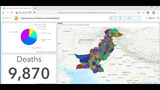 How to create corona virus GIS operations dashboard using ArcGIS Online [upl. by Kehsihba139]