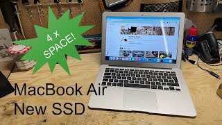 2013 MacBook Air SSD Replacement [upl. by Gerald611]