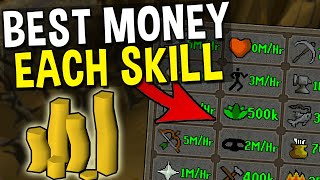 What are the Best Money Makers for Each Skill in OSRS Oldschool Runescape Money Making Guide OSRS [upl. by Im93]