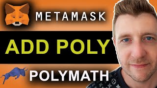 Easily Add Polymath to Your Metamask Wallet NOW [upl. by Aynos]