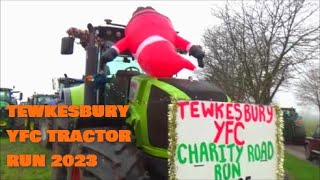 TEWKESBURY YFC CHARITY TRACTOR RUN 2023 [upl. by Dickey]