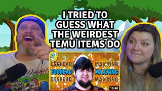 I Tried to Guess what the Weirdest TEMU Items Do JonTronShow  HatGuy amp gnarlynikki React [upl. by Linus382]