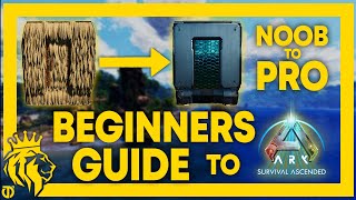 BEGINNERS Guide to ARK Survival Ascended  Noob to Pro in 10 Mins [upl. by Elmo151]