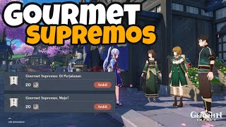 Gourmet Supremos  Quest Reputasi Inazuma  Genshin Impact [upl. by Grimes]