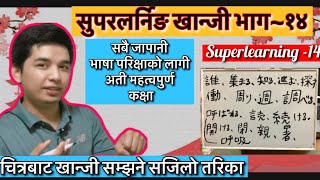 Superlearning Kanji  1️⃣4️⃣ चित्रबाट खान्जी सम्झने सजिलो कक्षा सुपरलर्निङ भाग १४ [upl. by Thisbee]