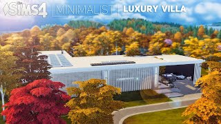 Minimalist Luxury Villa • Wellness amp Harmony 🧘 No CC the Sims 4  Stop Motion [upl. by Atalanti]