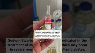 Sodium Bicarbonate injection shorts youtubeshorts ytshorts subscribe [upl. by Haland256]