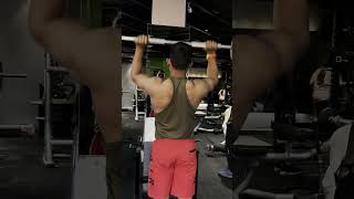 barbell overhead press shoulder deltiod workout newvideo gym motivationshortsviral share [upl. by Hterrag918]