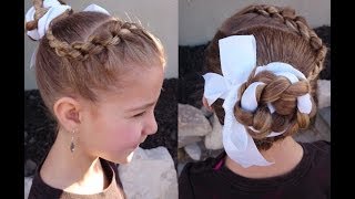 How To Knotted Headband Braid amp Ballet Bun  Pretty Hair is Fun [upl. by Schear]