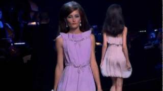 Christian Dior Cruise 2011 Full Fashion Show [upl. by Enimzzaj]