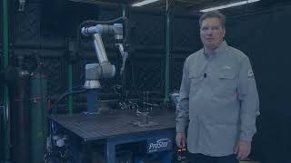 LANCER™ COBOT Collaborative Robot  Circle Welding [upl. by Erdnaed]