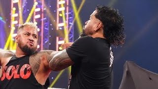 Jey Uso get arrested by the Tribal Chief Solo Sikoa Smackdown [upl. by Mmada407]