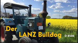 Der Lanz Bulldog Glühkopf Traktor Trecker D 8506 Sound  Glühkopfmotor in Funktion [upl. by Ferde]