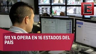 Entra en operación número de emergencia 911 en México [upl. by Aeniah]