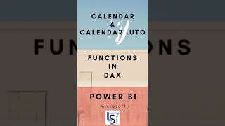 Calendar amp Calendar Auto Functions in Power BI [upl. by Erdeid]