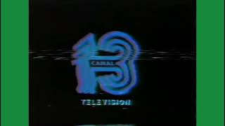 Cortinilla XHDFTV Canal 13 1984 [upl. by Dib]