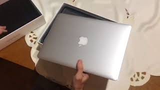 Unboxing MacBook Air ROMANIA [upl. by Aekahs]