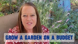 Easy Mode to GROWING A GARDEN on a tight budget5 tipsgreat for beginners [upl. by Ahsikin421]