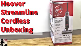 Hoover Streamline Cordless Hard Floor Cleaner BH55400V Unboxing amp Review [upl. by Henriha899]