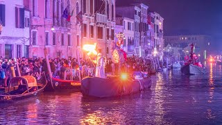 Venice Carnival 2020 Grand Opening  Venezia Autentica [upl. by Odraleba]