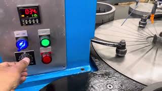 Lapmaster 24” open face lapping machine [upl. by Hnid]