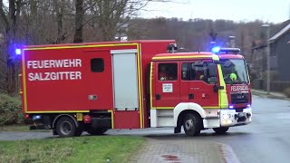 Sandsacktransport GWL1 IuK Freiwillige Feuerwehr Salzgitter Ortsfeuerwehr Lebenstedt [upl. by Rehtse824]