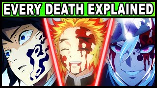 Every Hashiras Death in Demon Slayer Explained [upl. by Perot669]