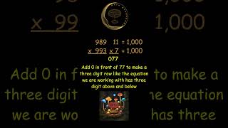 Multiplication Math Trick 989x993 speed calculations mathmushrooms math maths [upl. by Essila432]