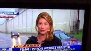 Dannemora Prison Contraband goes over wall during News Cast [upl. by Alicia]