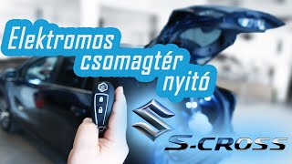 Suzuki SCross 2023 elektromos csomagtérnyitó beszerelés [upl. by Jenn]