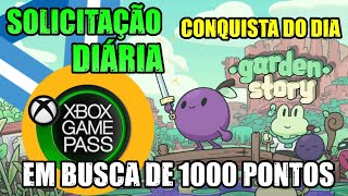 CONQUISTA DO DIA  SOLICITAÇÃO DIÁRIA DO GAME PASS  EM BUSCA DE 1000 PONTOS MICROSOFT REWARDS [upl. by Seth]