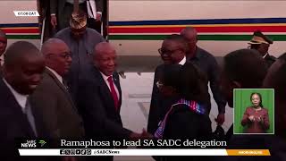 SADC Summit I President Ramaphosa leads the South Africas delegation to Zimbabwe [upl. by Bubb434]