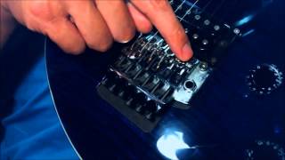 How to insert Floyd Rose Saddle Blocks  Washburn BT10 review follow up [upl. by Bonucci]