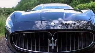 Driving Maserati Gran Cabrio Super HDVideo [upl. by Antoni]