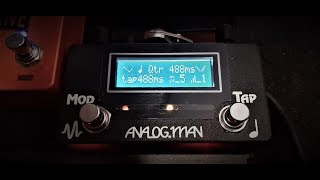 Analogman Amaze1 How To ARDX20 Dual Analog Delay [upl. by Vinay]