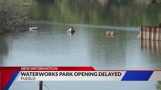 UPDATE Grand opening of Waterworks Park postponed [upl. by Caryl726]