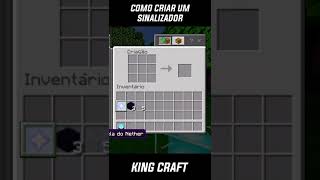 Como fazer um sinalizador no Minecraft 117 😀💙 shorts [upl. by Asyal]