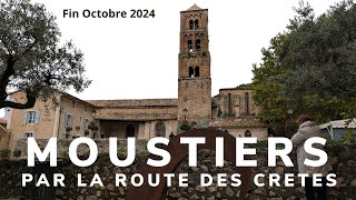 MOUSTIERS PAR LA ROUTE DES CRETES [upl. by Eislehc228]