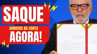 DINHEIRO DISPONÍVEL PARA SAQUE IMEDIATO VEJA COMO SACAR dinheiro dinheiroonline [upl. by Ateerys]