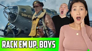 Masters Of The Air Teaser Trailer Reaction  Austin Butler Brings War From The Sky [upl. by Analos]