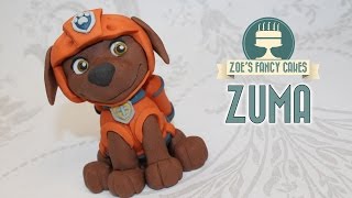 Zuma cake topper paw patrol fondant cake ideas [upl. by Hooper]