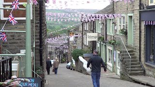 039 Heritage of Haworth Haworth Oakworth and the Railway Children Walk South Pennines 2015 [upl. by Tillio481]