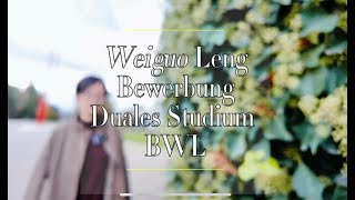 Bewerbungsvideo Duales Studium BWL 2025 [upl. by Arymat737]