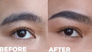 How to groom amp shape your eyebrows with tweezers [upl. by Roddy]