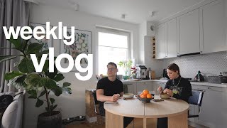 WEEKLY VLOG ✨  zmieniam wystrój w mieszkaniu 🪴 gotowanie i pielęgnacja [upl. by Greyso]