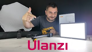 Ulanzi VIJIM K20 LED  Softbox  A Tökéletes otthoni stúdióhoz [upl. by Aisetal]